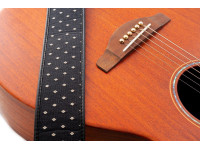 Yamaha SONGWRITER Correia têxtil para guitarra Black Yamaha SONGWRITER Correia têxtil para guitarra Black